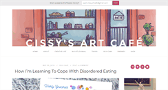 Desktop Screenshot of cissyartcafe.com